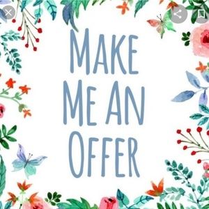 Accepting reasonable offers.